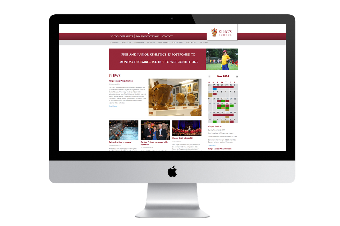 Kings School Website