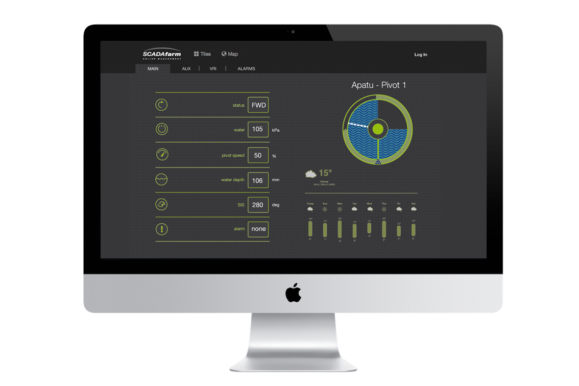 Waterforce/SCADAFarm app design
