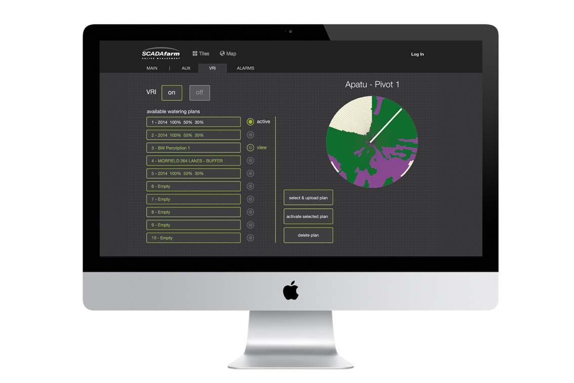 Waterforce/SCADAFarm app design